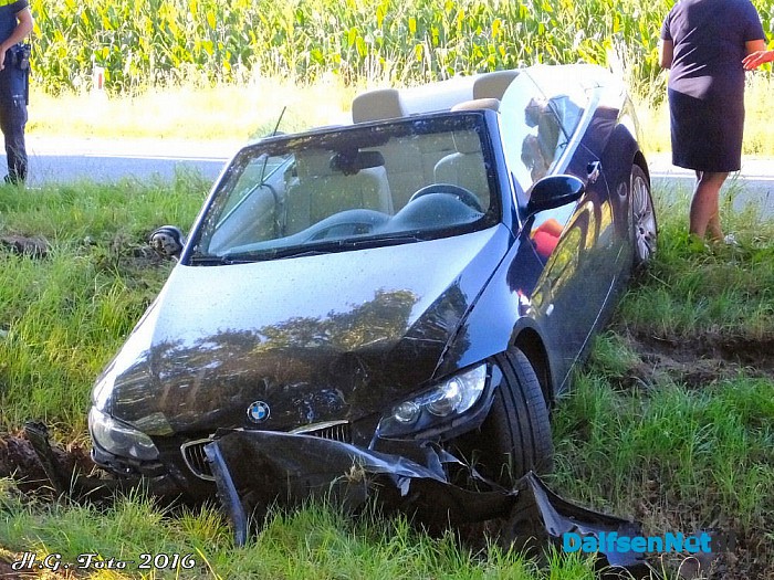 Ongeval op de Poppenallee - Foto: H.G. Foto