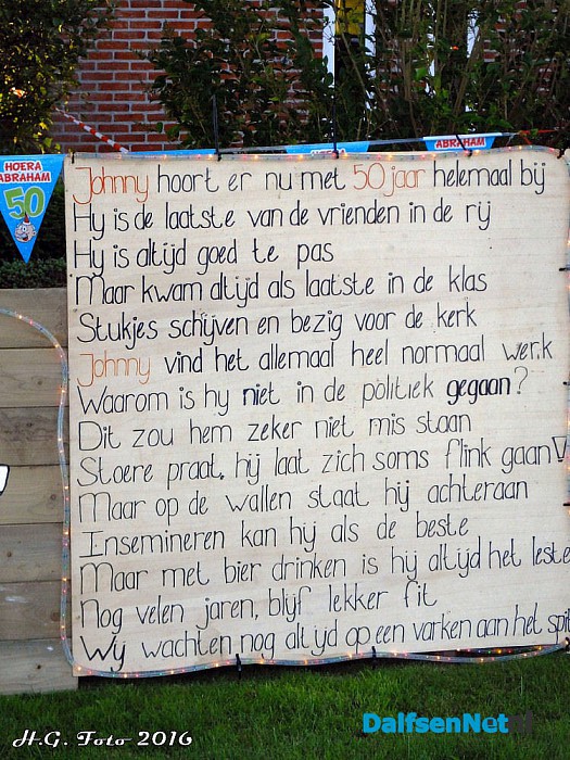 Ook straatversiering aan de Schapendrift ? - Foto: H.G. Foto