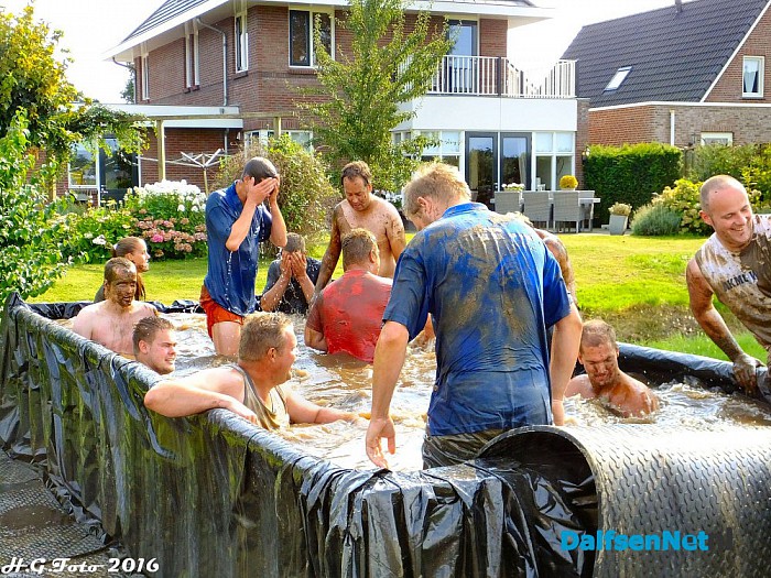 Oranjefeest Oudleusen Zaterdag. - Foto: H.G. Foto