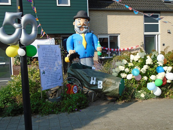 Poëzie voor de jarige Dirk - Foto: Eigen geleverde foto