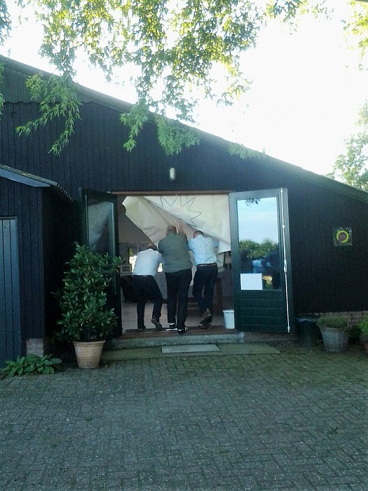 Zomerexpo fotografentrio bij Boerhoes - Foto: Eigen geleverde foto