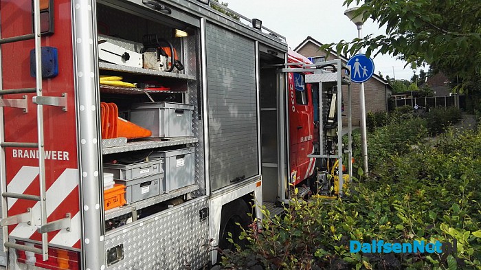 Ongeval Schoolstraat Dalfsen - Foto: Johan Bokma