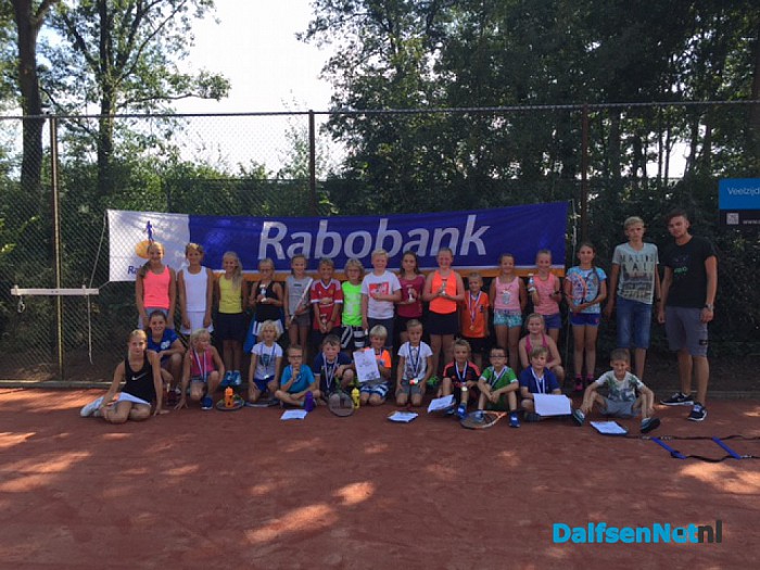 Jeugd Clubkampioenschappen 2016 bij DLTC Gerner volop bezig. - Foto: Ingezonden foto