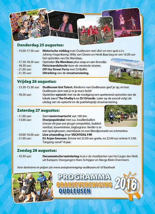 Oranjefeest Oudleusen