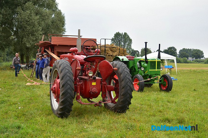 Graan dorsen op de Bellingeweer - Foto: Johan Bokma
