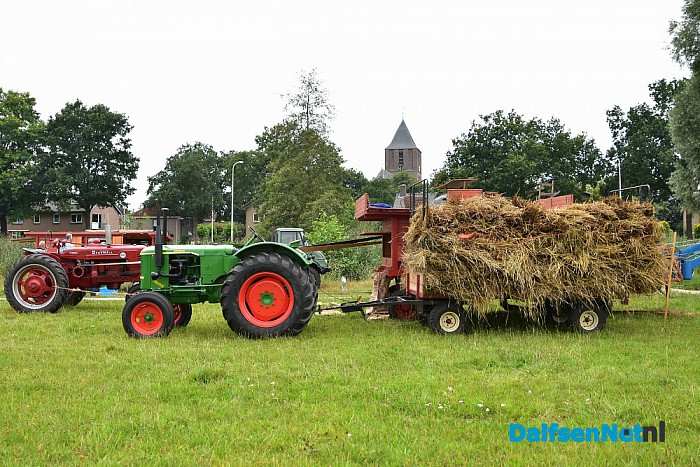 Graan dorsen op de Bellingeweer - Foto: Johan Bokma