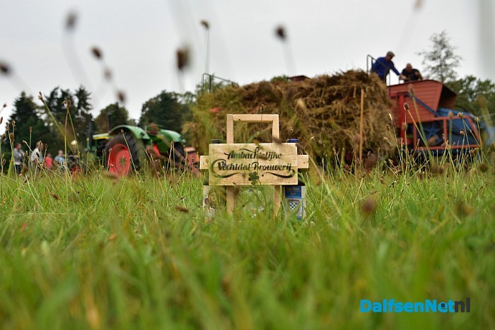 Graan dorsen op de Bellingeweer - Foto: Johan Bokma