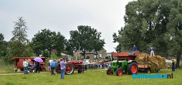 Graan dorsen op de Bellingeweer - Foto: Johan Bokma