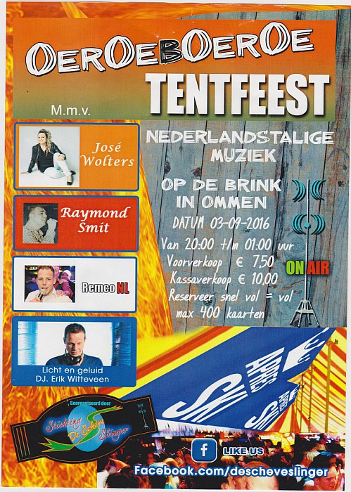 Tentfeest in Ommen - Foto: Eigen geleverde foto