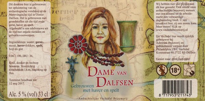 Etiket Dame van Dalfsen wint 2e prijs! - Foto: Eigen geleverde foto