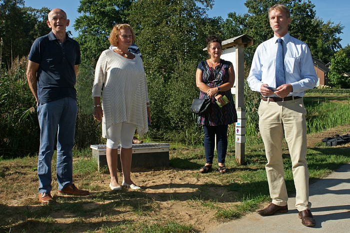 Opening gedichtenroute - Foto: Gemeente Dalfsen