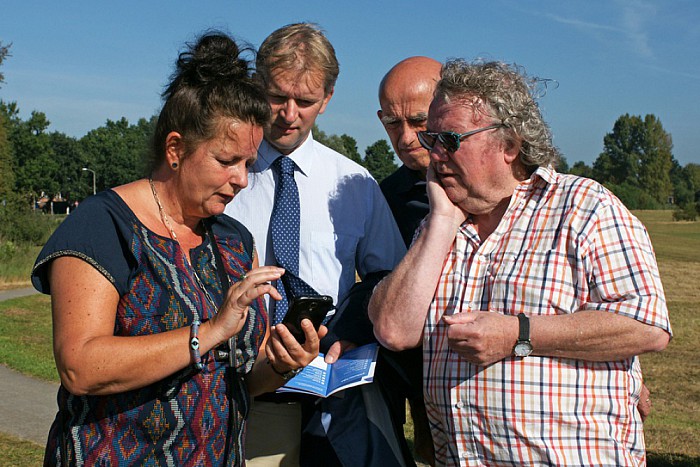 Opening gedichtenroute - Foto: Gemeente Dalfsen