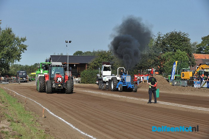 t’ Uliefeest groot spektakel aan de Ganzepanweg - Foto: Johan Bokma