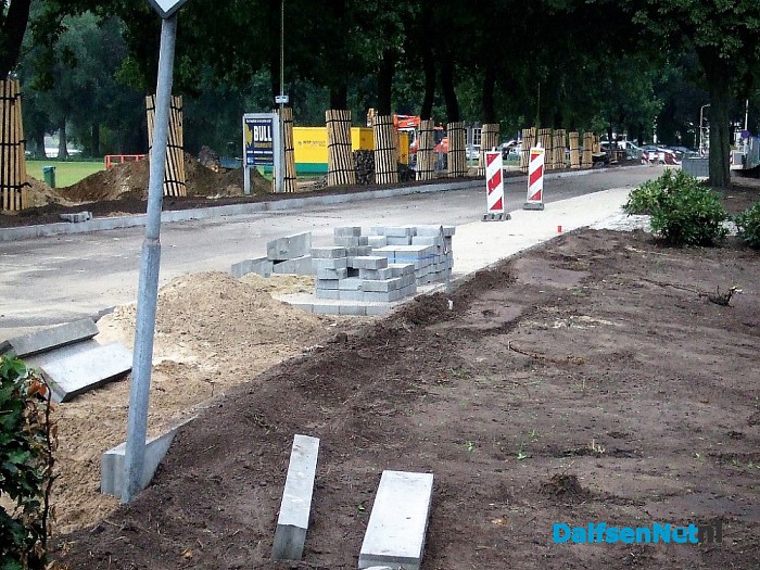 Ommen wapent zich tegen hoog water - Foto: Wim