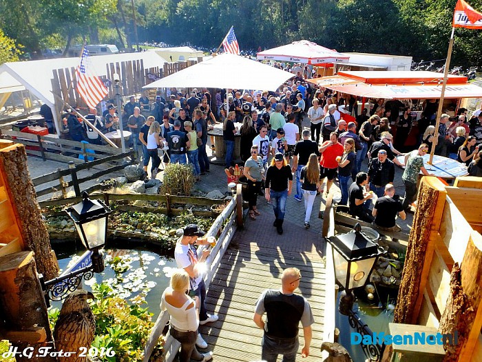 Amerikaanse dag weer groot succes. - Foto: H.G. Foto