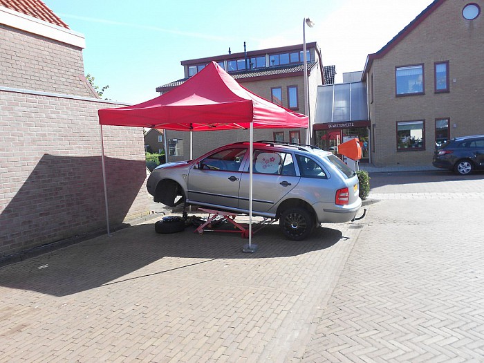 Camping voor auto’s? - Foto: Ingezonden foto