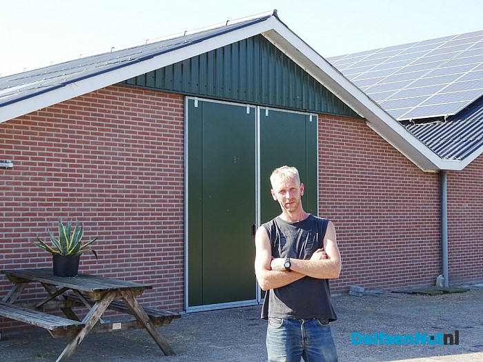 Zonnepanelen op dak, asbest laten zitten? - Foto: Ingezonden foto