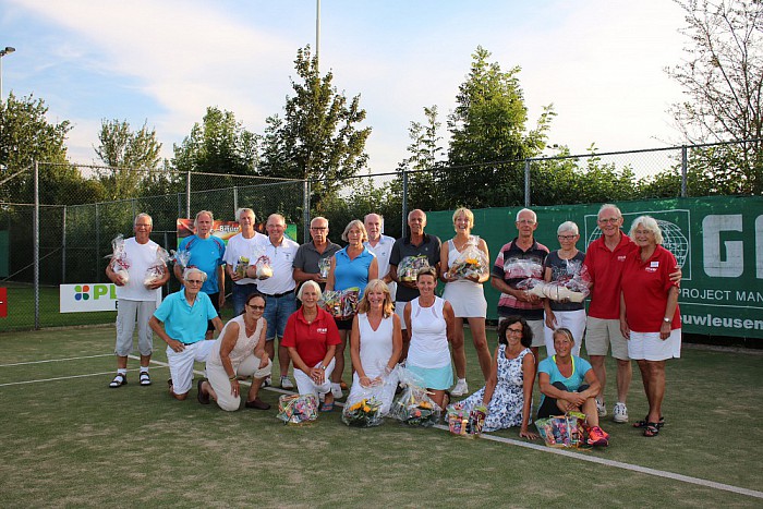 Succesvol GAP 55+ tennistoernooi - Foto: Eigen geleverde foto