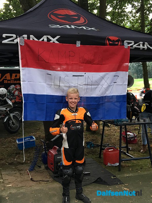 Justin Fokkert Nederlands kampioen - Foto: Ingezonden foto