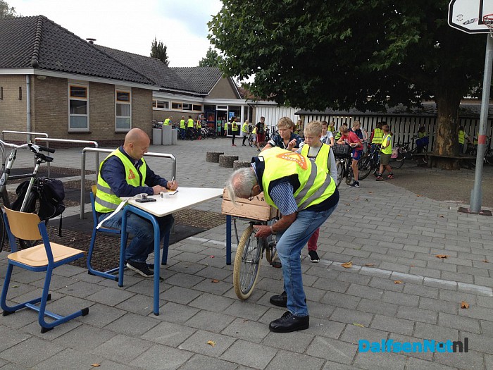 Fietsencontrole op de Zaaier - Foto: Ingezonden foto