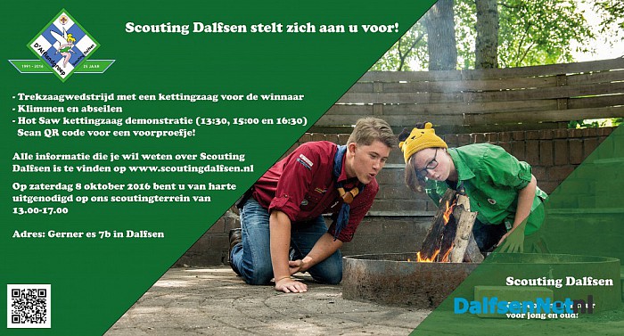 Open dag Scouting Dalfsen - Foto: Ingezonden foto