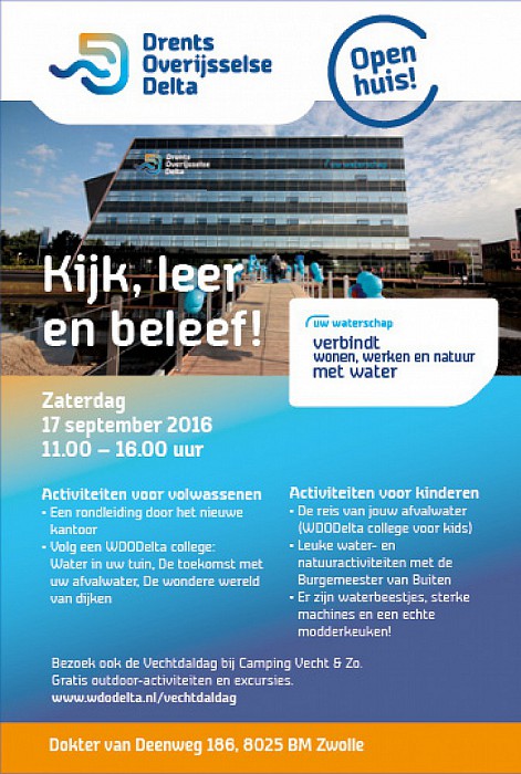 Open huis Waterschap - Foto: Eigen geleverde foto