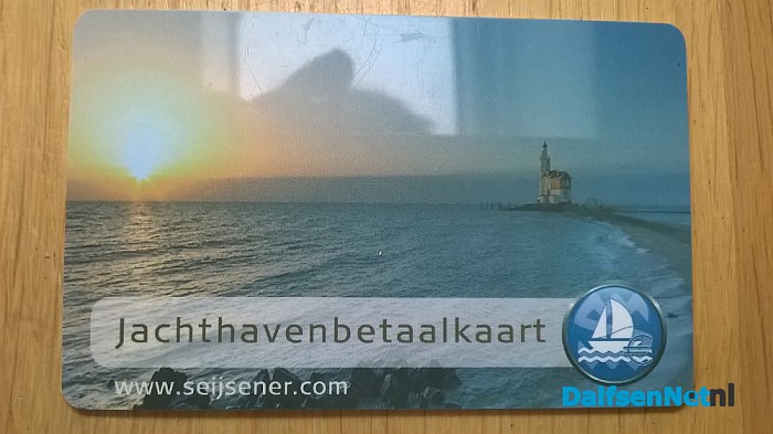 Gevonden: Jachthavenbetaalkaart - Foto: Ingezonden foto