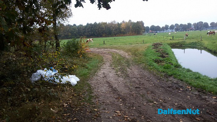 In de natuur gedumpt, slachtafval? - Foto: Ingezonden foto