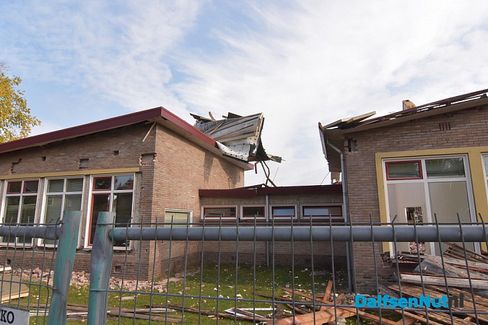 Sloopwerkzaamheden Het Kleine veer bijna voltooid - Foto: Johan Bokma