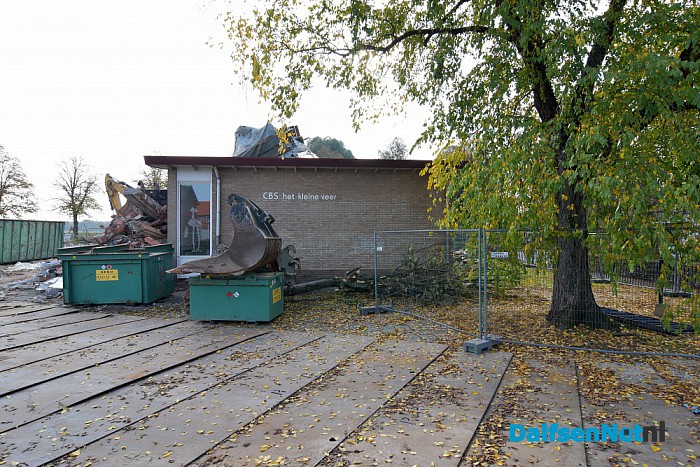 Sloopwerkzaamheden Het Kleine veer bijna voltooid - Foto: Johan Bokma