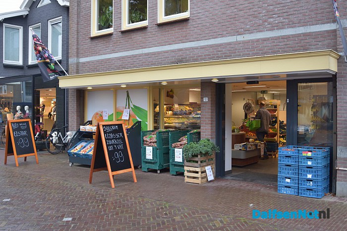 Harrie Ponsteen Uw Groenteman 1 jaar in Dalfsen - Foto: Johan Bokma