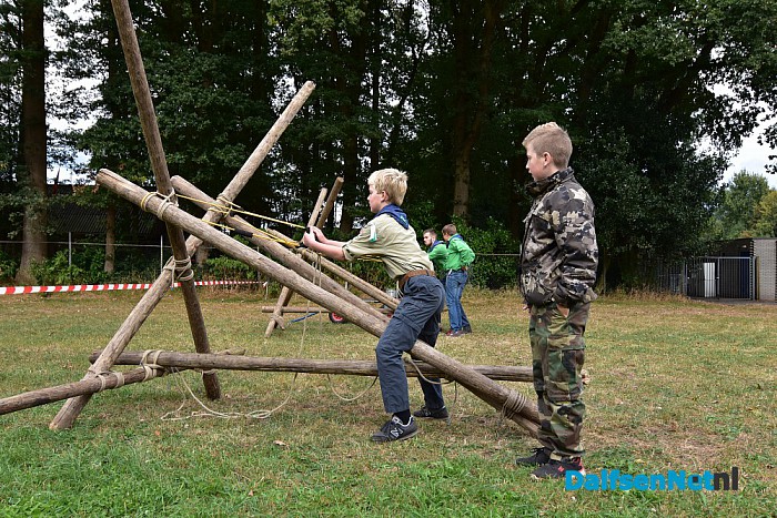 Geslaagde open dag Scouting Dalfsen - Foto: Johan Bokma