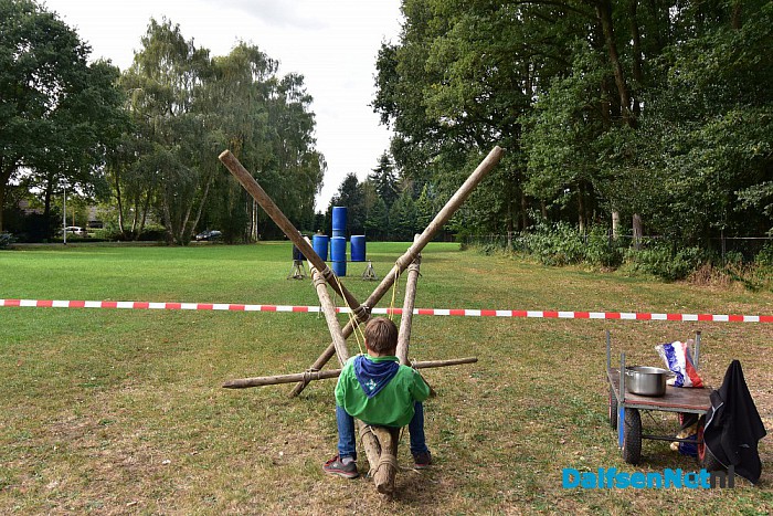 Geslaagde open dag Scouting Dalfsen - Foto: Johan Bokma
