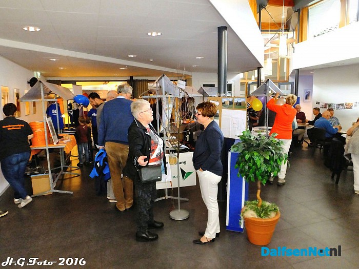 Opendag de Wiekelaar goed bezocht. - Foto: H.G. Foto