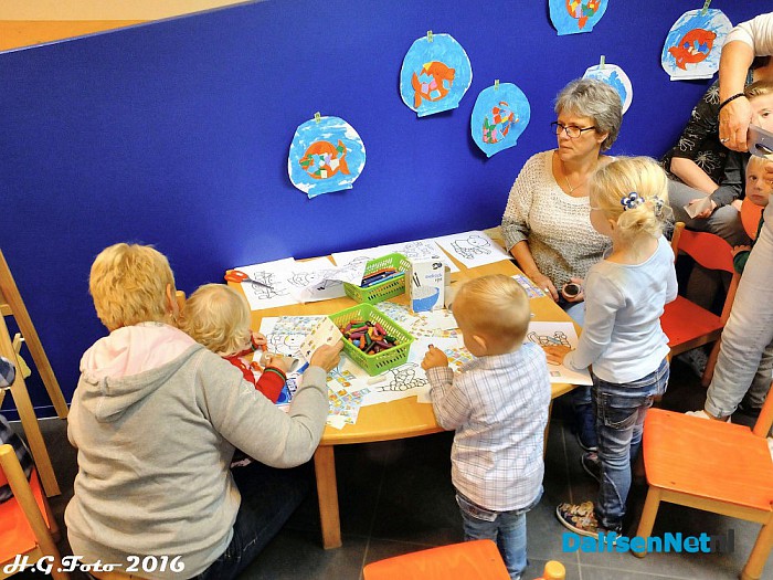 Opendag de Wiekelaar goed bezocht. - Foto: H.G. Foto