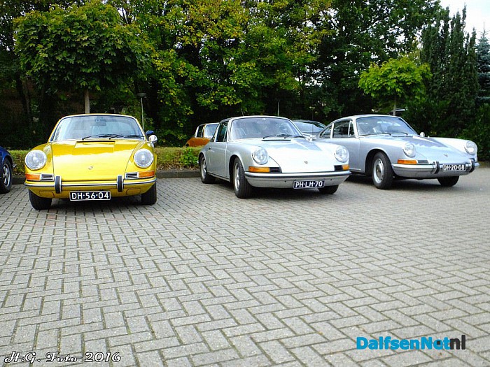 Oldtimer porsches in Ommen. - Foto: H.G. Foto