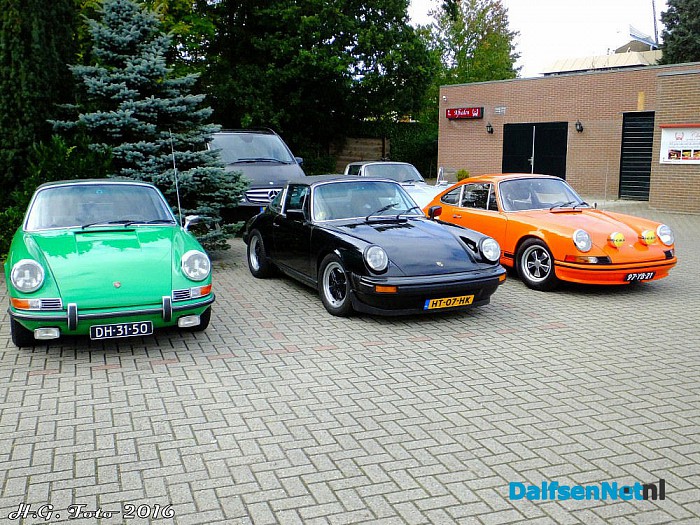 Oldtimer porsches in Ommen. - Foto: H.G. Foto