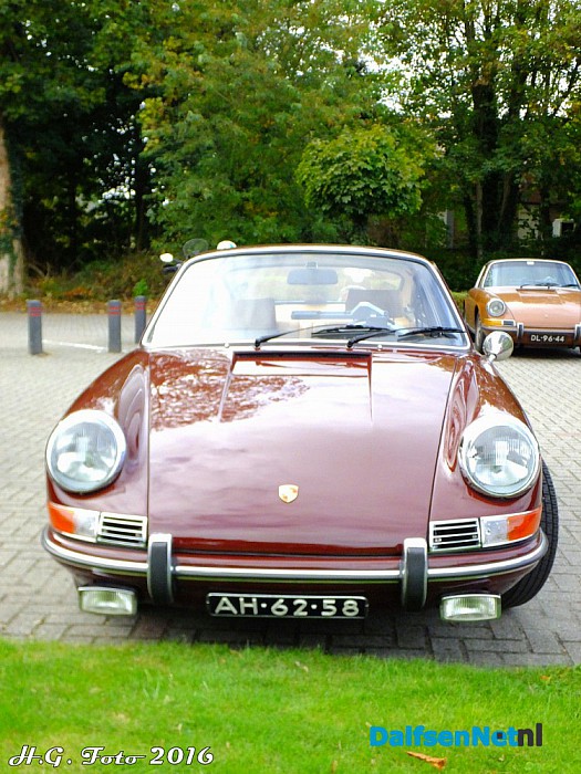 Oldtimer porsches in Ommen. - Foto: H.G. Foto