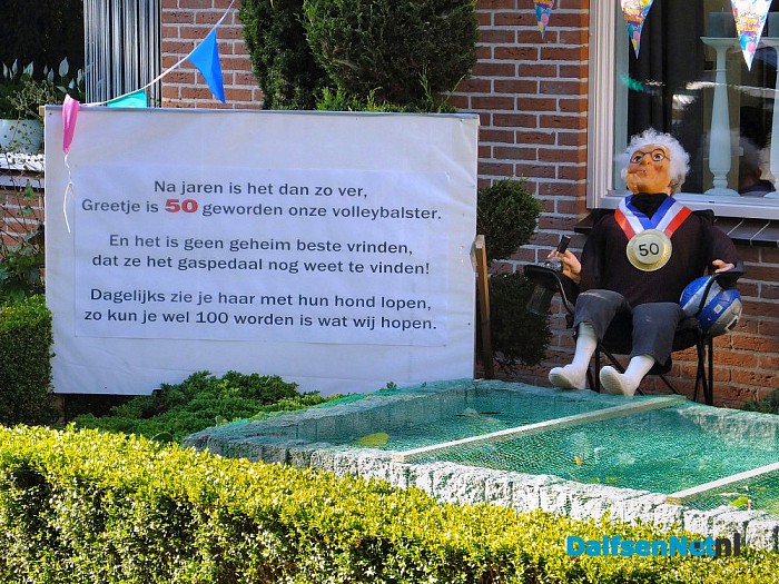 Greetje Lubbers ziet Sara. - Foto: H.G. Foto