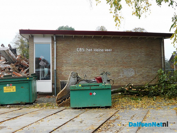 Het Kleine veer: is er bijna niet meer
