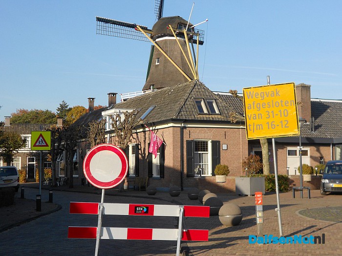 Hoonhorst deels op slot