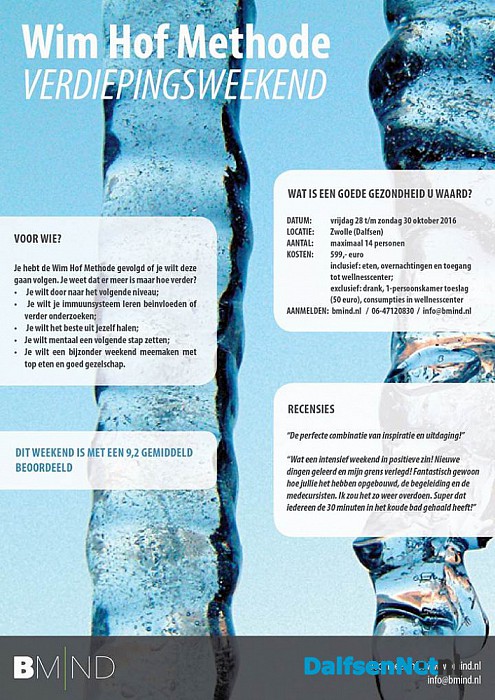 Focusweekend Wim Hof Methode