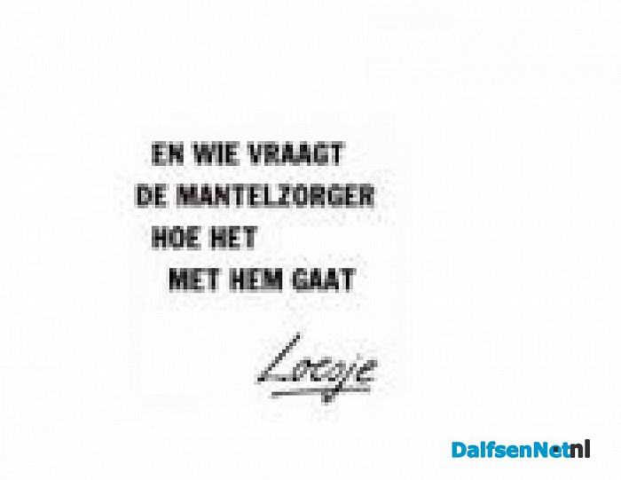 Ik? mantelzorger - Foto: Ingezonden foto