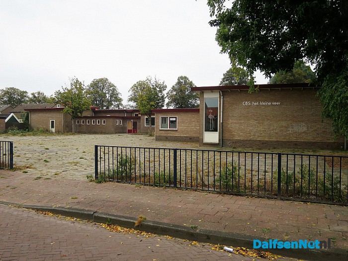School Kleine Veer gaat nu echt plat - Foto: Wim