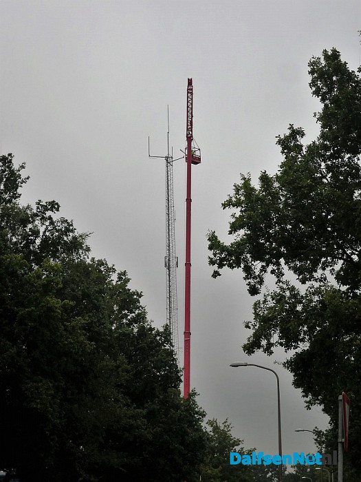 Hoogtevrees?? begin er dan niet aan - Foto: Wim