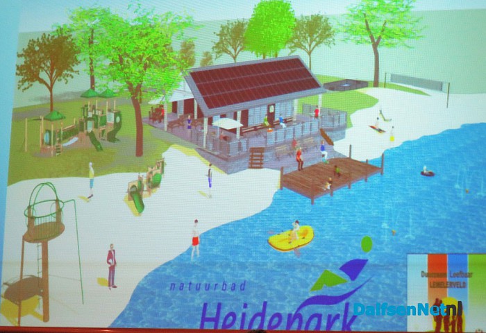 Heidepark Lemelerveld een pracht zwemlocatie - Foto: Wim
