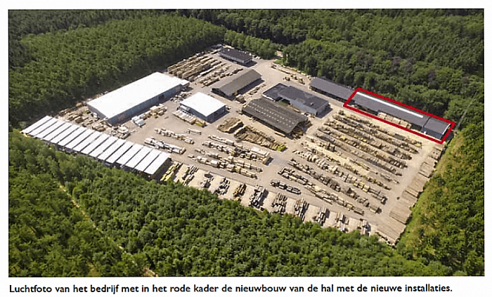 Foreco: Nieuwbouw van de NobelWood productie - Foto: Eigen geleverde foto