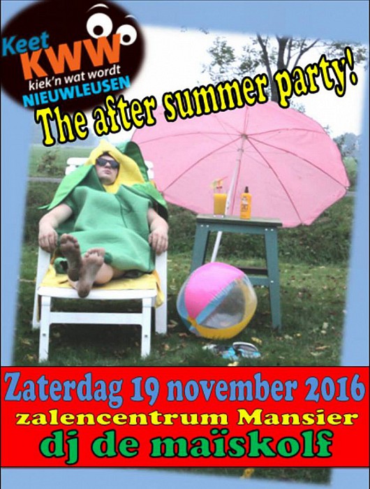 The after Summer party - Foto: Eigen geleverde foto