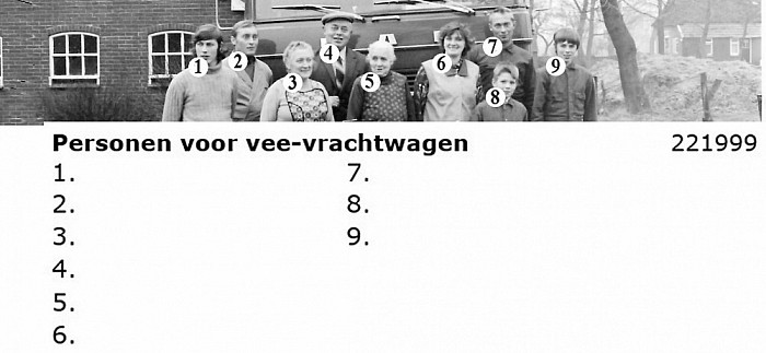 Namen gezocht. - Foto: Historische Kring Dalfsen