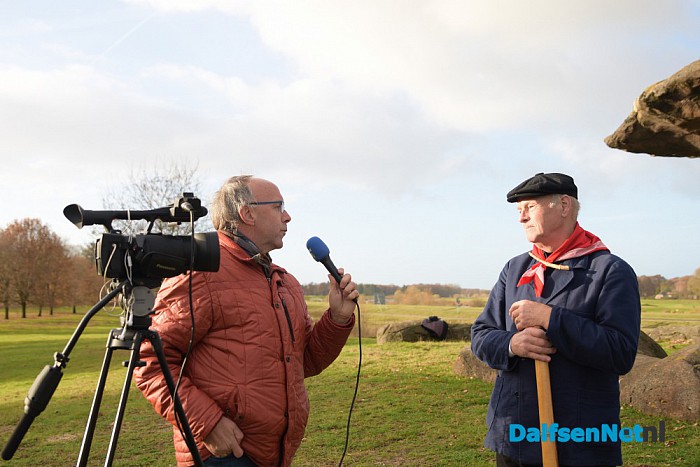 Het Kerstfeest aangekondigd door de Midwinterhoornbloasgroep Dals’n - Foto: Johan Bokma